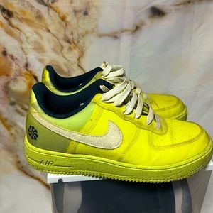 Af1 Nike crater gs light lemon twist